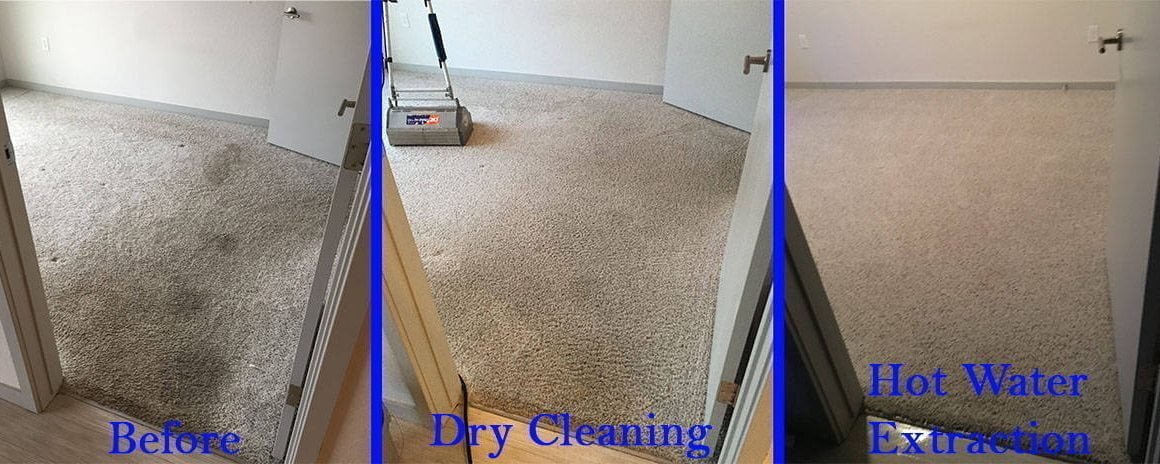 Dry Carpet Cleaning vs. Extraction Carpet Cleaning Systems